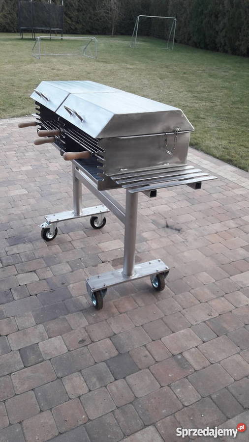 Gastronomiczny grill cateringowy nierdzewny6 mm wielkopolskie Damasławek
