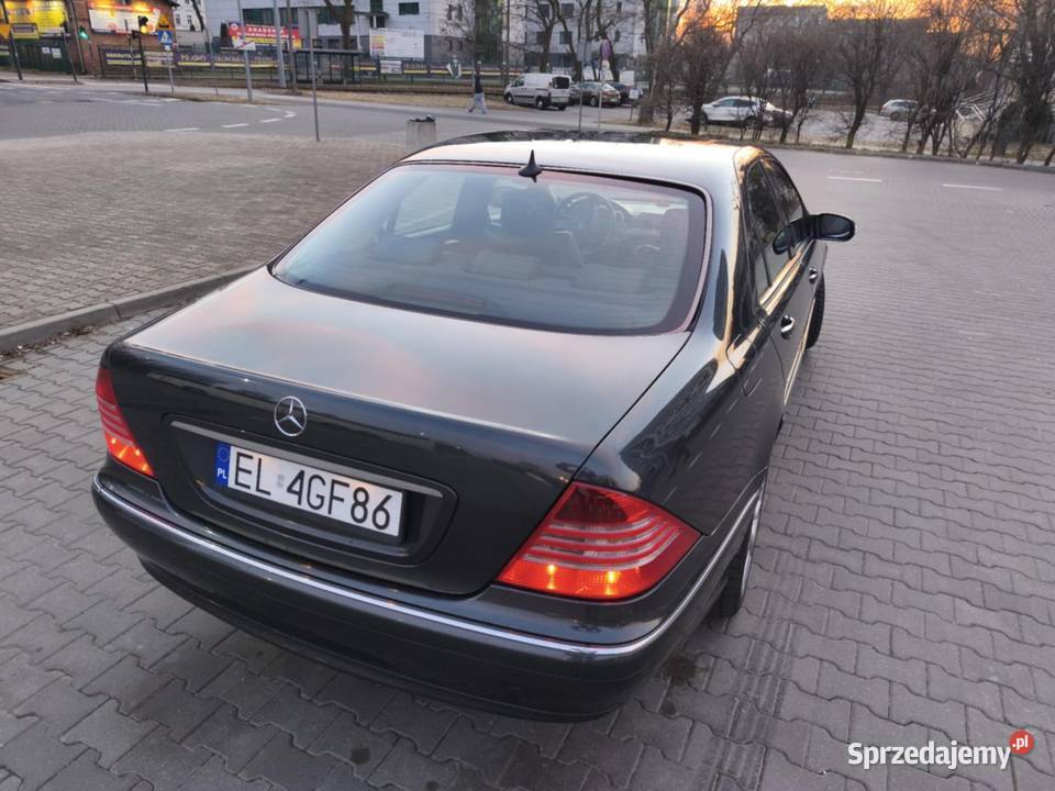 Mercedes S klasa 37 Benzyna LPG 2003 Zamiana Rok produkcji 2003 Bydgoszcz