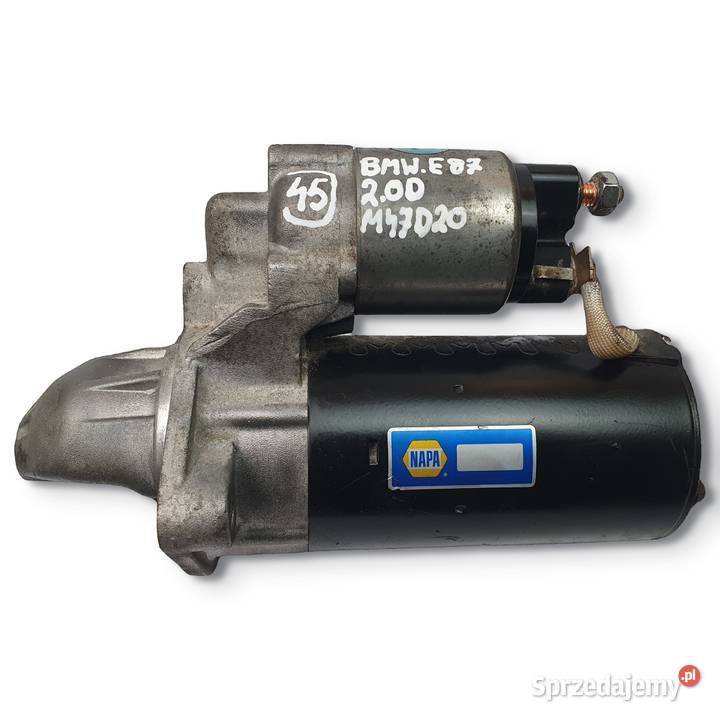 ROZRUSZNIK BMW E87 E90 E91 20 D NAPA M47D20C Układ elektryczny silnika Chełm