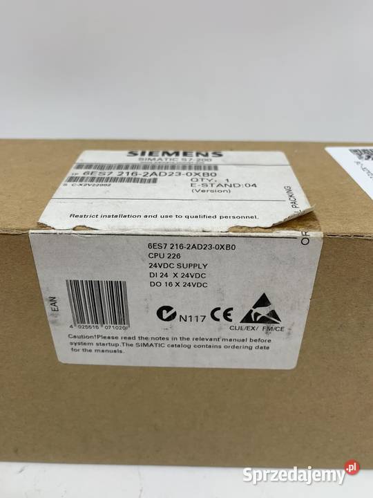 Siemens Simatic CPU 226 6ES72162AD230XB0 6ES7