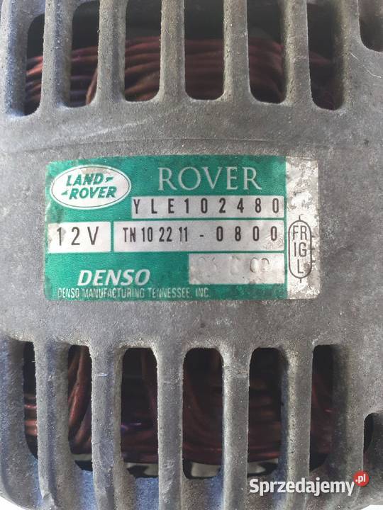 ALTERNATOR Land Rover Freelander 25 V6 YLE102480 Układ elektryczny silnika Chełm
