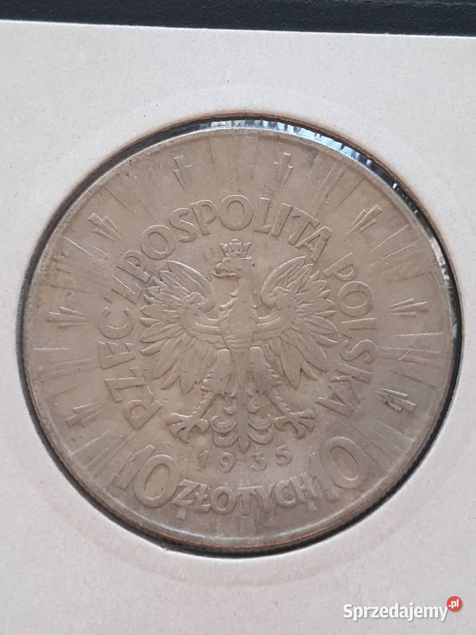 10 J Piłsudski 1935 r ładne J wielkopolskie sprzedam