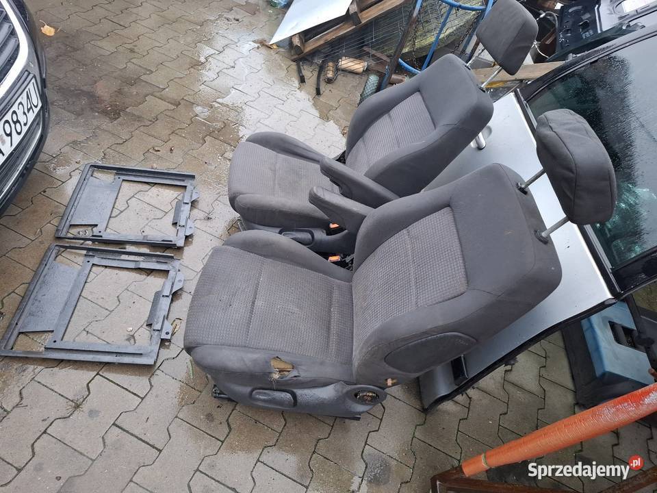 VW Sharan 1 FL 2 Fotele Przednie Obrotowe Fotele i kanapy Skawina