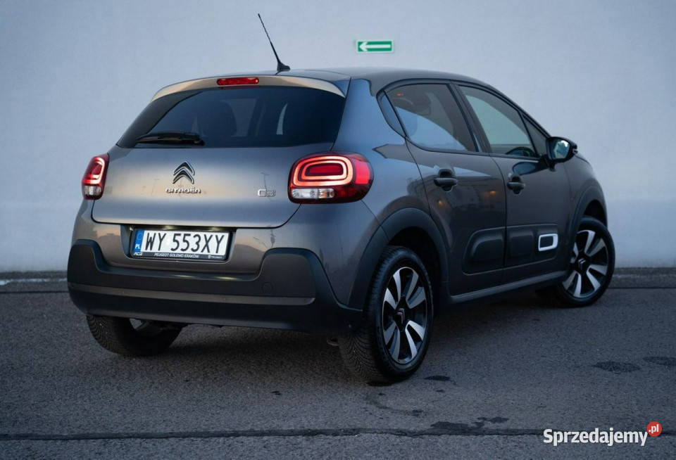 Citroen C3 Android Auto CarPlay Asystent pasa Kraków