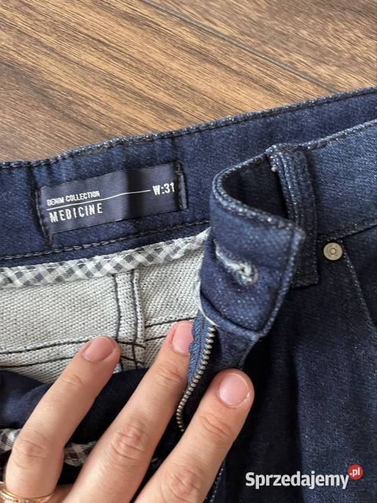 Męskie dżinsowe szorty Ząbki