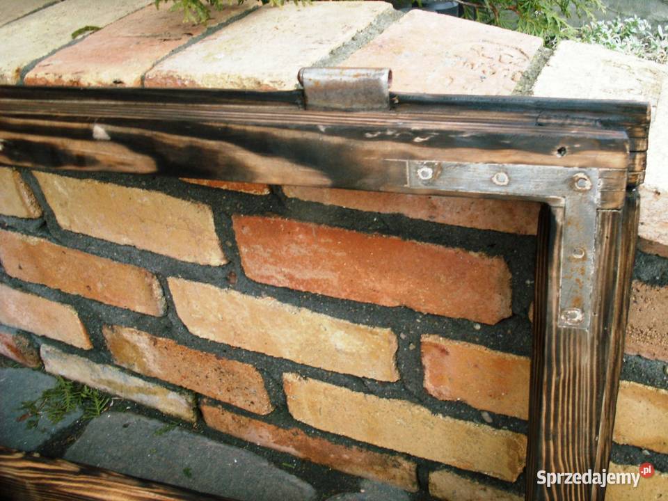 Stare okno rama okienna retro loft lustro Akcesoria łazienkowe Ełk