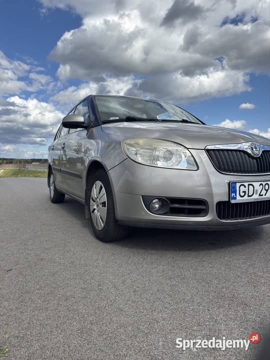 Skoda Fabia II uszkodzony Szczecin sprzedam