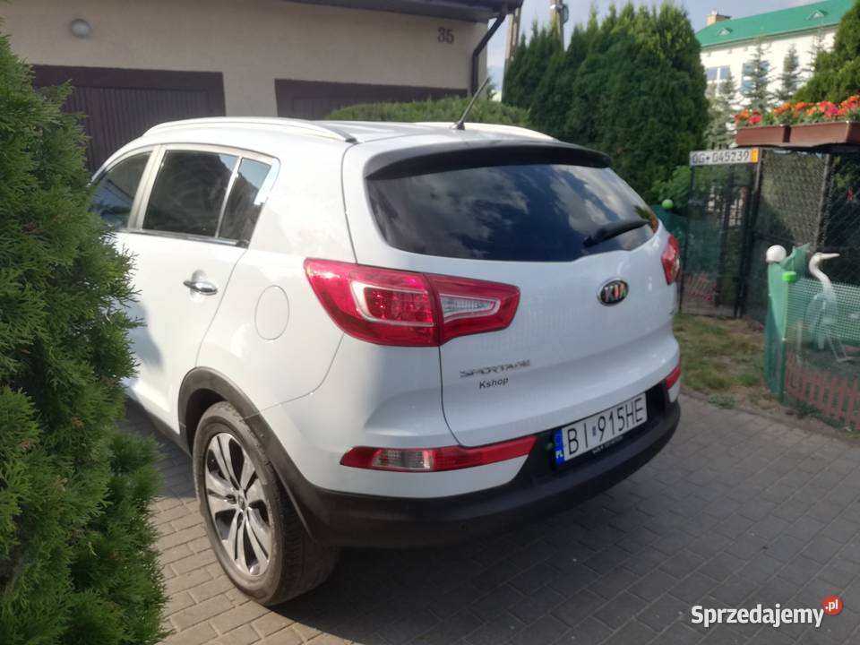 Kia Sportage 17 Crd Biała Perła Ledy Klimatronik Białystok