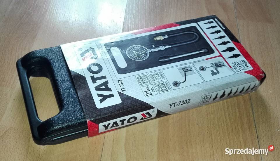 Miernik ciśnienia sprężania Yato YT7302 Szczecin sprzedam