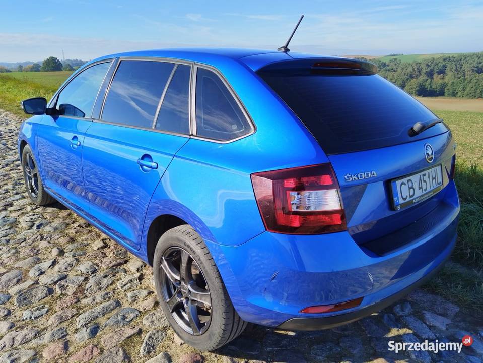 Skoda Rapid Spaceback Bez Wkładu Doinwestowany światła przeciwmgielne kujawsko-pomorskie Bydgoszcz sprzedam