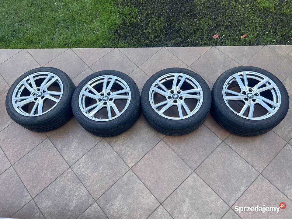 Felgi AEZ 18 5x108 opony Dębica 23545R18 wielkopolskie