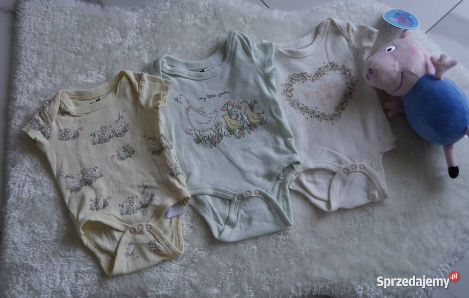 So Cute śliczne body gąski 62 dziewczynka Wrocław