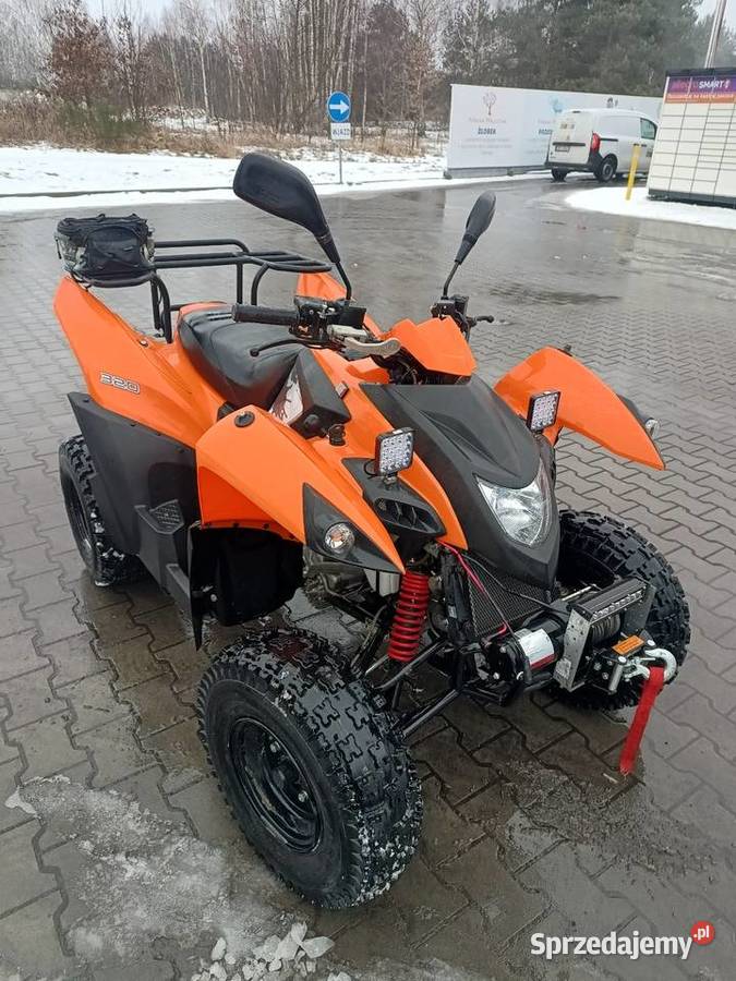 quad 300 zarejestrowany pług wyciagarka stan Bełchatów sprzedam