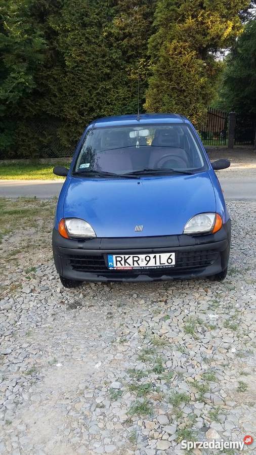 Fiat Seicento niebieski podkarpackie Krosno