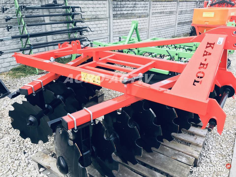 Agregat Brona Talerzowa 240 m KAROL Transport nieuszkodzony Pasturka