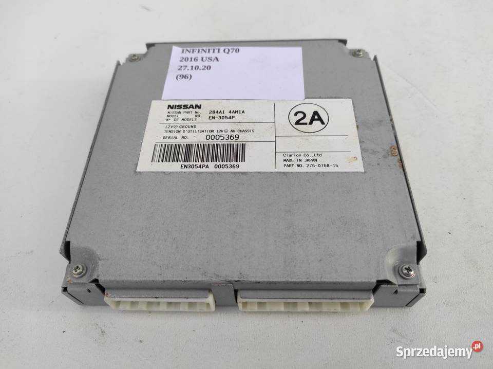 MODUŁ KAMER INFINITI Q70 M30d M35 M37 284A14AM1A
