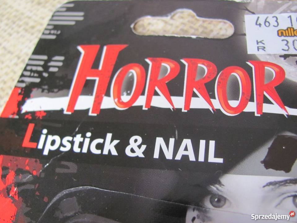 TIPSY paznokcie pomadka na halloween pająki sprzedam