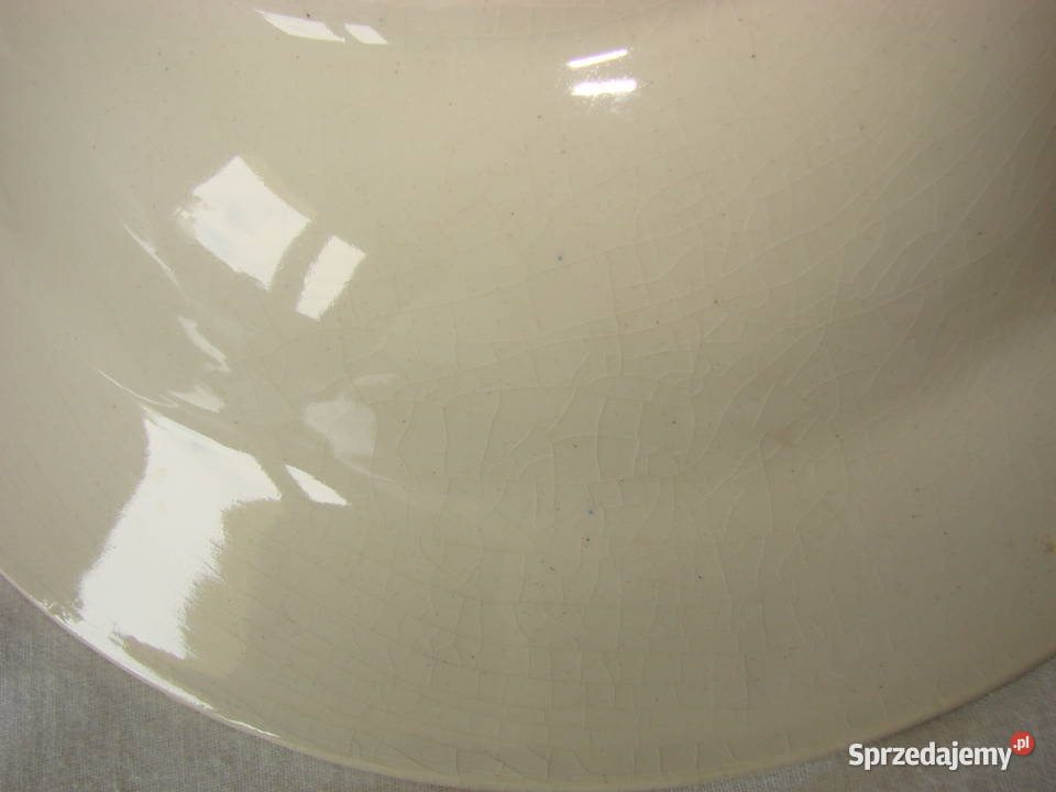 Włocławek fajansowy talerz pomorskie Pruszcz Gdański