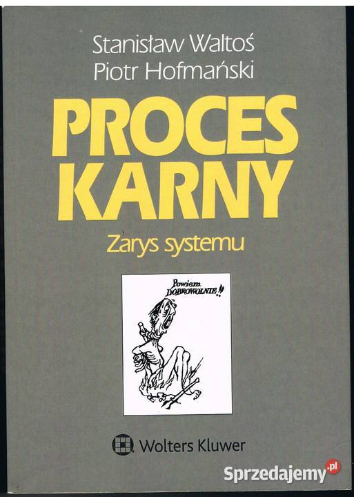 Proces karny Zarys systemu sprzedam