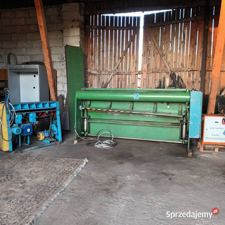 Gilotyna hydrauliczna SAFAN z podajnikiem 25003 Milicz