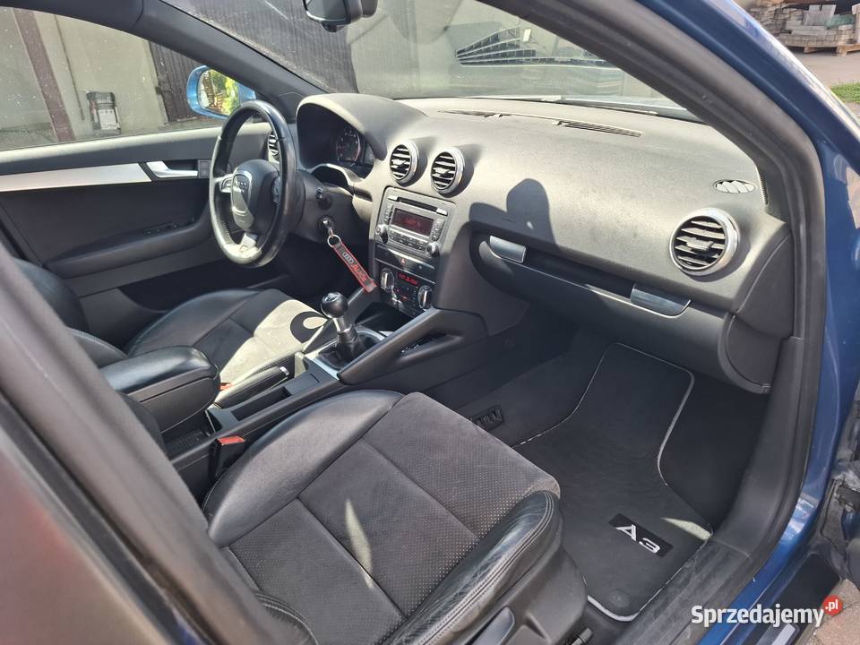 Audi A3 8P 20 tfsi sline niebieski
