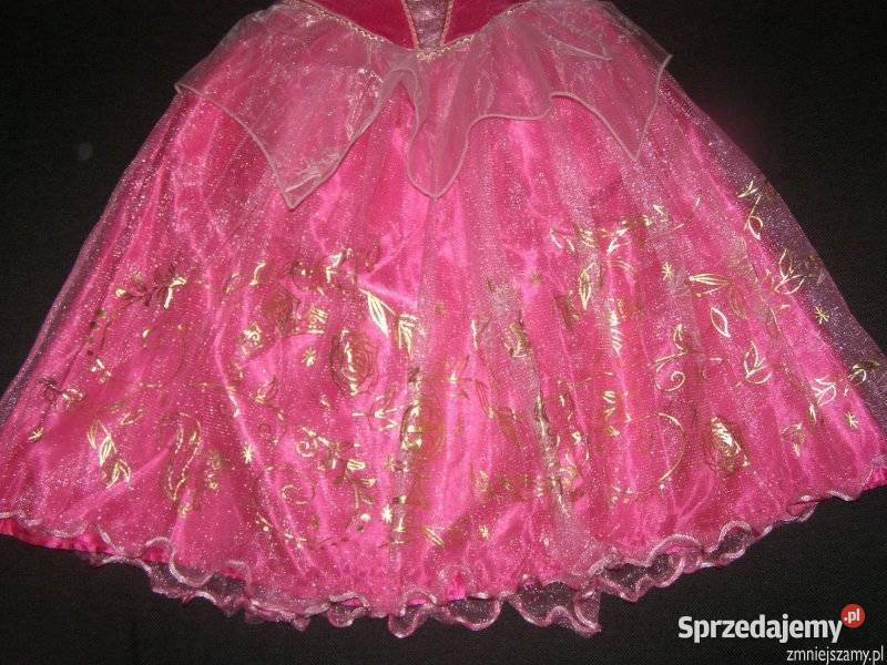 Strój kostium przebranie AURORA ŚPIĄCA KRÓLEWNA Siedlce