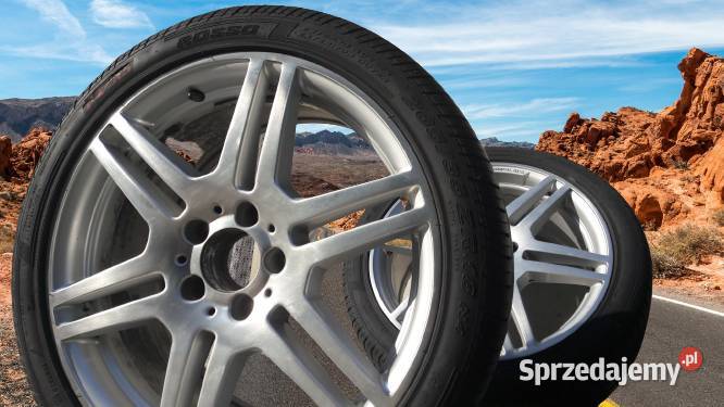 Felgi z oponami dfo Mercedes E w212 18 5 x 112 aluminiowe