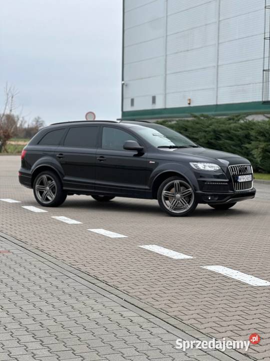Audi Q7 Audi Q7 2015 SLine 30 benzyna 333 Błonie