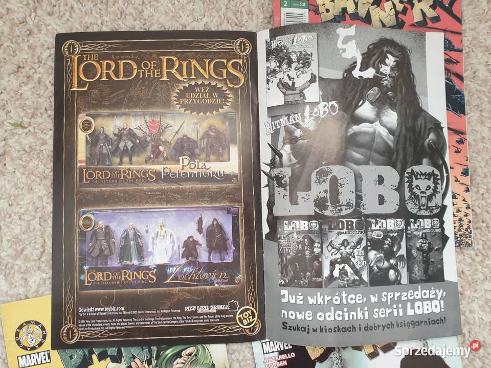 Banner zestaw 4 komiksów Mandragora 2005 Gdynia