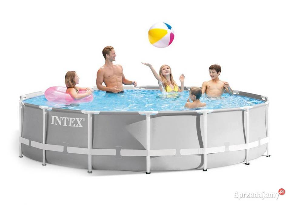 Basen stelażowy ogrodowy okrągły 427m pompa podlaskie Bielsk Podlaski sprzedam