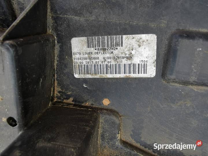 Płyta osłona pod zderzak przód ford fiesta mk8 Sieraków
