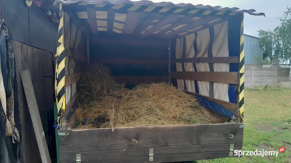 Przyczepa z plandeka 2x25 mazowieckie Kazimierówka