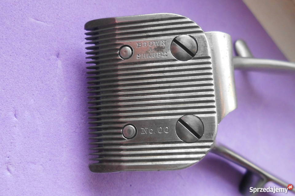 Zabytkowa maszynka do włosów BROWN SHARPE Warszawa