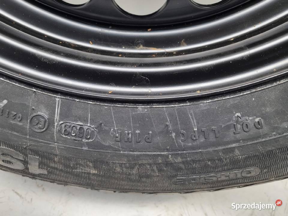 KOŁO ZAPASOWE ZAPAS Mercedes W203 felga 19565 Rudka