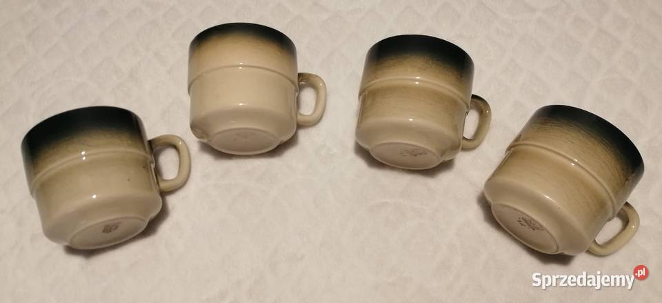 Filiżanka zielonkawa Tułowice Made in Poland Czeladź