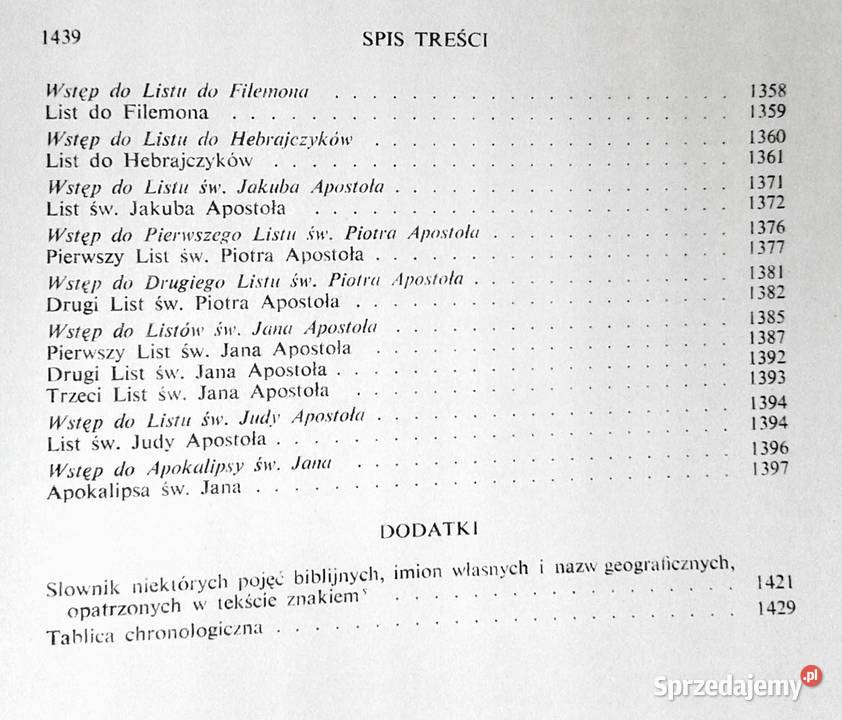 Pismo święte Starego i Nowego Testamentu miękka lubelskie Chełm