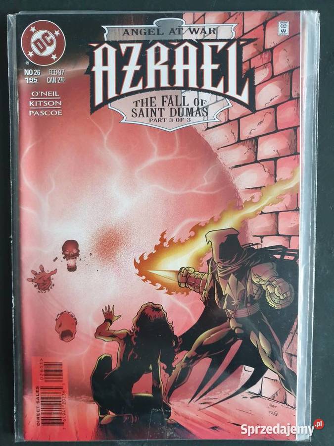 Azrael The Fall Of Saint Dumas zestaw 3 komiksów Gdynia