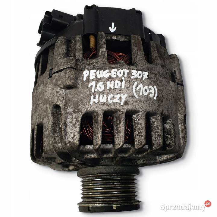 ALTERNATOR Peugeot 307 16 HDI 9665617780 valeo Chełm