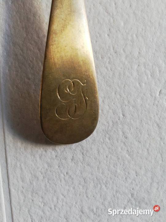 Stare srebrne sztućce Września