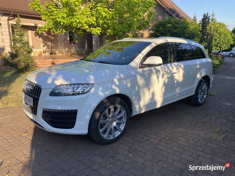 Audi Q7 30 TDI Rok produkcji 2014 podkarpackie Wólka Niedźwiedzka