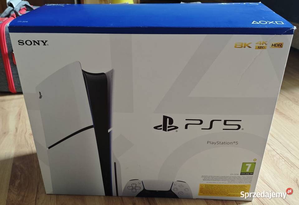 Playstation 5 5 Slim 1TB z napędem pad DualSense mazowieckie Halinów