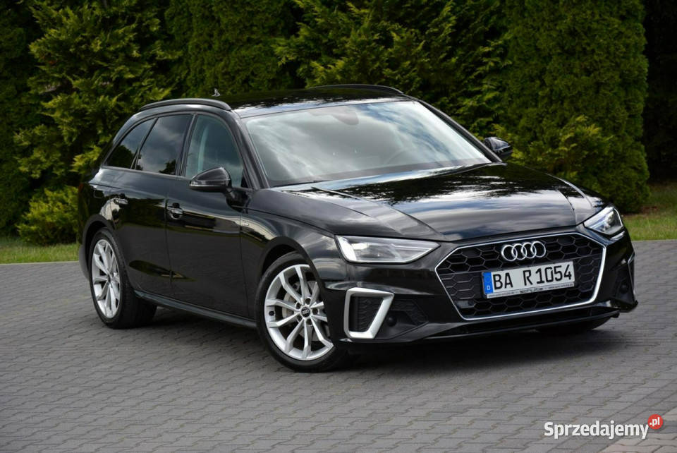 Audi A4 Avant SLine Matrix Led Elklapa aluminiowe felgi mazowieckie