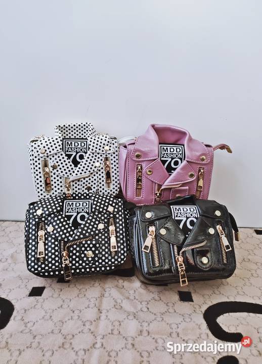 LATOPiękne torebki listonoszkiRóżowy czarny Warszawa