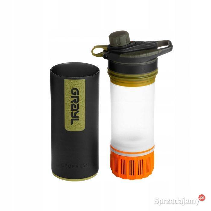 Butelka filtrująca Grayl GeoPress czarnozielona Kozienice