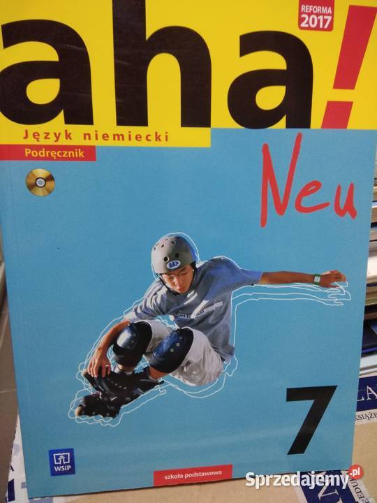 Aha neu 7 podręcznik niemiecki Antyki, Sztuka, Kolekcje mazowieckie Warszawa