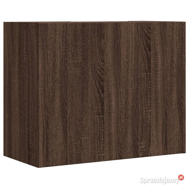 Szafka wisząca brązowy dąb 75x35x60 WM848429 mazowieckie Warszawa