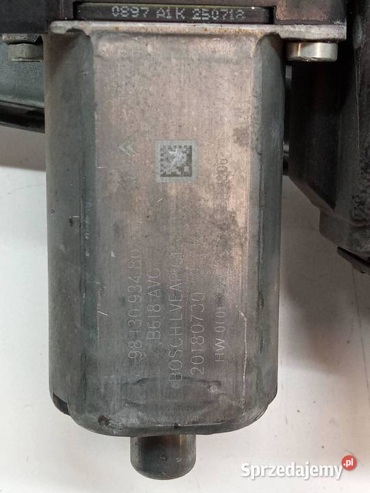 MECHANIZM SZYBY LEWY PRZÓD 9812081680 Citroen C3 Rok produkcji 2018