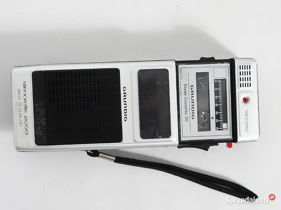 Uszkodzony Dyktafon Grundig Stenorette 2050 Na Biłgoraj