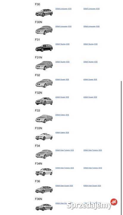 BMW F01 F02 F07 F30 F31 F32 F33 F34 F36 most Gdańsk