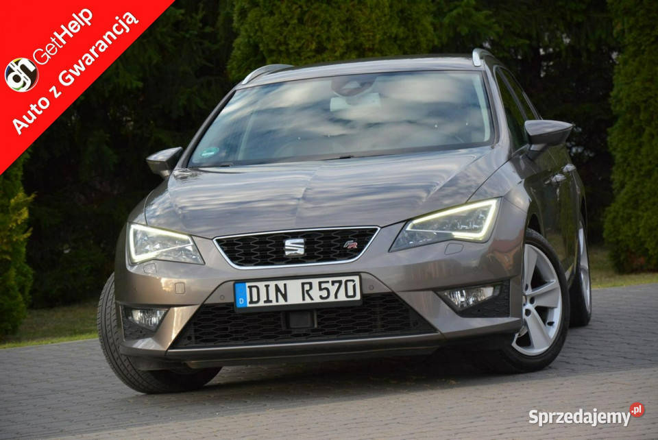 Seat Leon FR Full Led Skóry Navi RadarACC garażowany Ostrów Mazowiecka
